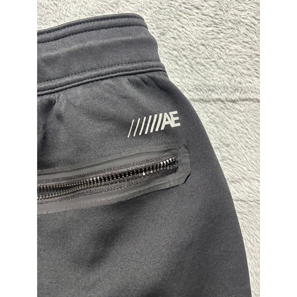 American Eagle M Black Joggers Mens Athleisure Casual Sweatpants Active Pants - Picture 12 of 14